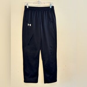 Under Armour Boys Black Athletic Training Pants Youth XL